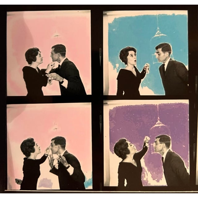 Mid-Century Modern 1960s Mid-Century Modern Contact Sheet Style Collage For Sale - Image 3 of 7