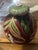 Small Art Nouveau Majolica Lampshade with Raised Floral Decoration, 1890s For Sale - Image 3 of 18