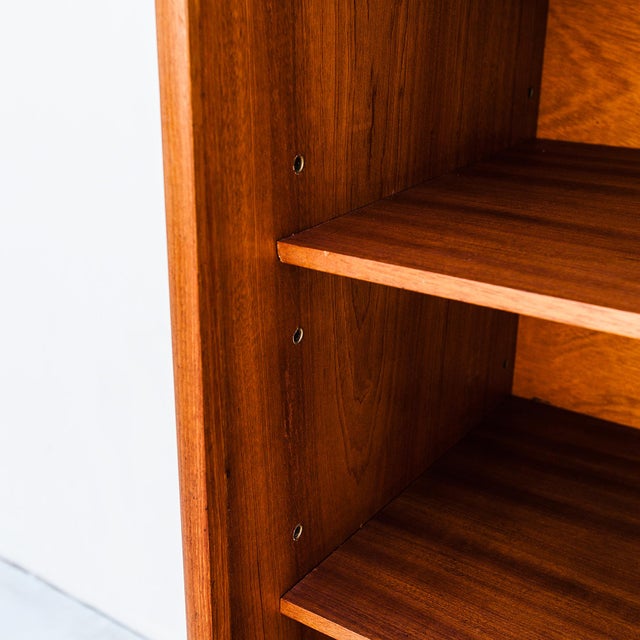 1960s 1960s Danish Mid Century Modern Teak Highboard For Sale - Image 5 of 17