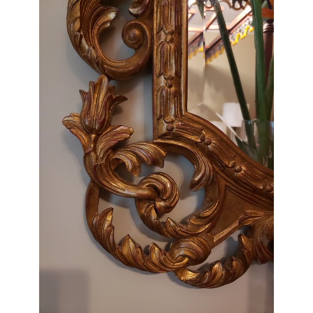 1990s Theodore Alexander French Baroque Ornate Mirror For Sale - Image 14 of 14