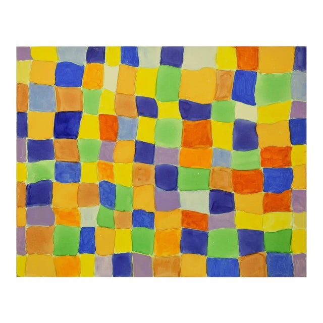 Reticulum - Oil Painting 2019 by Giorgio Lo Fermo 2019 For Sale