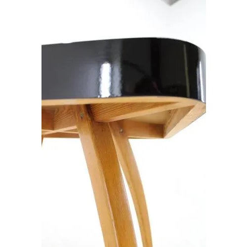 H259 Coffee Table by Jindrich Halabala, Former Czechoslovakia, 1950s For Sale - Image 12 of 13