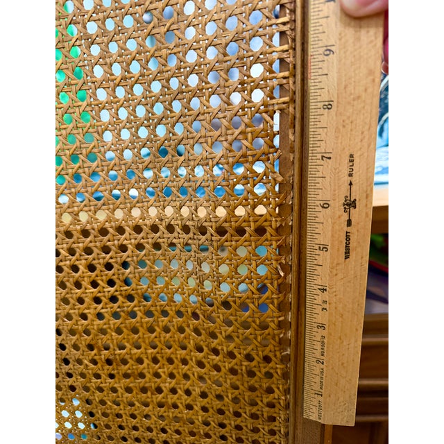 1970s Hollywood Regency Faux Bamboo Dining Set by Thomasville / American Drew - 8 Chairs For Sale - Image 15 of 17