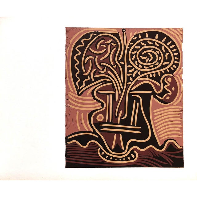 Surrealism Picasso 11 Le Vase Des Fleurs For Sale - Image 3 of 3