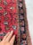 Textile Antique Lamb Wool Artistic Botanical Mat Rug 1.11 x 2.2 For Sale - Image 7 of 9