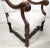 Antique Louis XIV French Armchair Hand Carved For Sale - Image 4 of 13