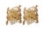 German Gold-Plated and Crystal Glass Sconces from Palwa, 1960s, Set of 2 For Sale - Image 4 of 10
