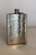 Vintage Chrome Flask with Hammered Finish, 10 oz, great character and patina