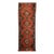 Antique Caucasian Karabagh Runner, Hand-Knotted Wool, Red & Navy, 4' x 17' For Sale