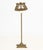 Metal Art Nouveau Style Adjustable Brass Music Stand For Sale - Image 7 of 7