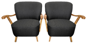 Set of Mid-Century Armchairs