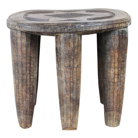 Nupe Table or Stool | Chairish