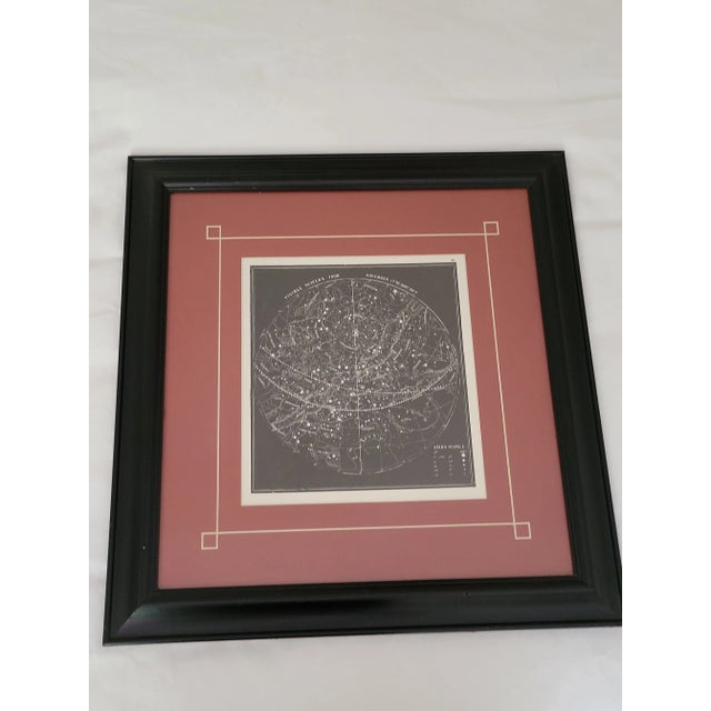 Late 20th Century "Visible Heavens" Constellation Print, Framed For Sale - Image 12 of 13