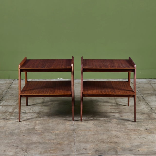 Pair of Two-Tier Side Tables by Gio Ponti for Singer & Sons For Sale - Image 12 of 18