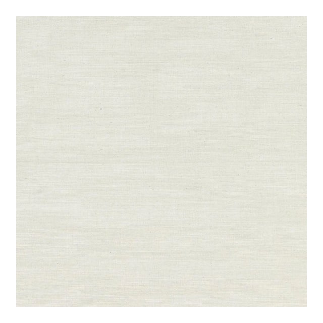 Sample - The House of Scalamandré Riva Moire Fabric, Parchment For Sale