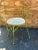 Metal 1970s Vintage Green Iron Peacock Garden Chair or Vanity Chair For Sale - Image 7 of 12
