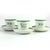 Large, solid cups made of thick porcelain. They originate from Belgium at the turn of the 20th century. They are in very...