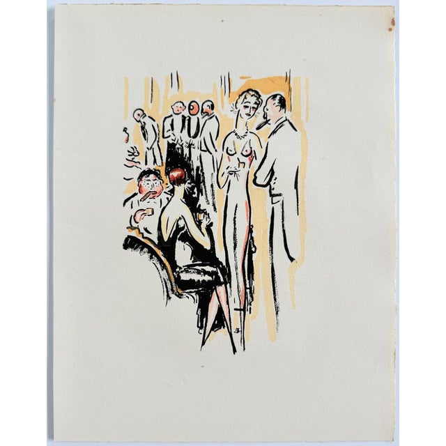 Kees Van Dongen, La Garçonne, 1925, Lithograph Pochoir on Arches Paper For Sale - Image 6 of 7