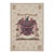Arte Et Marte Coat of Arms Loom Woven Tapestry - 102 X 72 Cm (3'4" X 2'4") - Requires Rod Size 2 For Sale