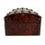 Mid 19th Century Burl Walnut and Brass Dome-Top Box With Mother-Of-Pearl, English, Ca. 1860 For Sale - Image 5 of 9