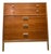 Drexel MCM Mid-Century Cherry “Sun Coast” Tall Dresser / Highboy Designed by Kipp & Stewart For Sale