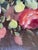 1960s Peter Brooks, Still Life of a Vase of Pink Roses, 1960s, Oil Painting on Board For Sale - Image 5 of 13