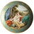 Ceramic Large 20th Century Viennese Charger Plate or Wall Plaque in Porcelain with Gilt Borders For Sale - Image 7 of 7