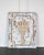 Decorative 18th century carved wooden panel featuring beautifully executed hand-carved ornamentation within a painted...
