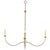 The Carmel by the Sea Chandelier offers soft, elongated arms and timeless form in round or oval styles. Understated and...