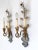 Vintage Italian Crystal and Gilt Metal Sconces from Banci Firenze, 1960s, Set of 2 For Sale - Image 16 of 18