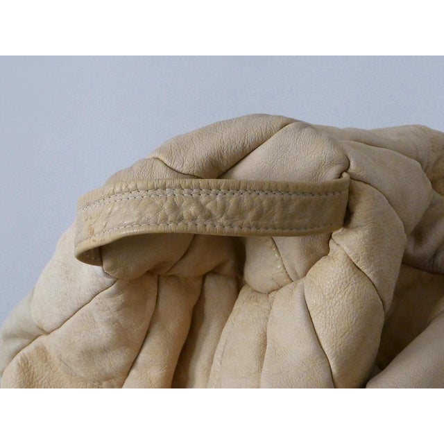 Patchwork Leather Beanbag or Ottoman from de Sede, Switzerland, 1970s For Sale - Image 13 of 18