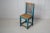 Antique Northern Swedish Blue Country Chair For Sale - Image 6 of 8