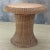 1970s Vintage Rattan Table with Built-in Wooden Board, 1970s For Sale - Image 5 of 5