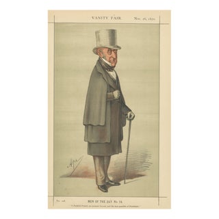 Vanity Fair, Men of the Day No. 14, 1870, Paper For Sale