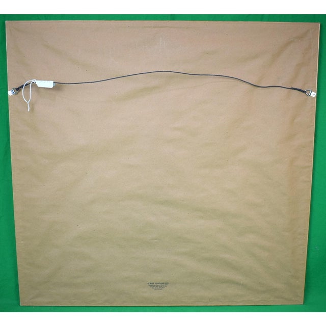 Art Sz: 19 1/2"H x 21 1/2"W Frame Sz: 25 1/2"H x 26 7/8"W Each card measures 2 1/4" x 3 1/2" The Parker Games Co Ltd London