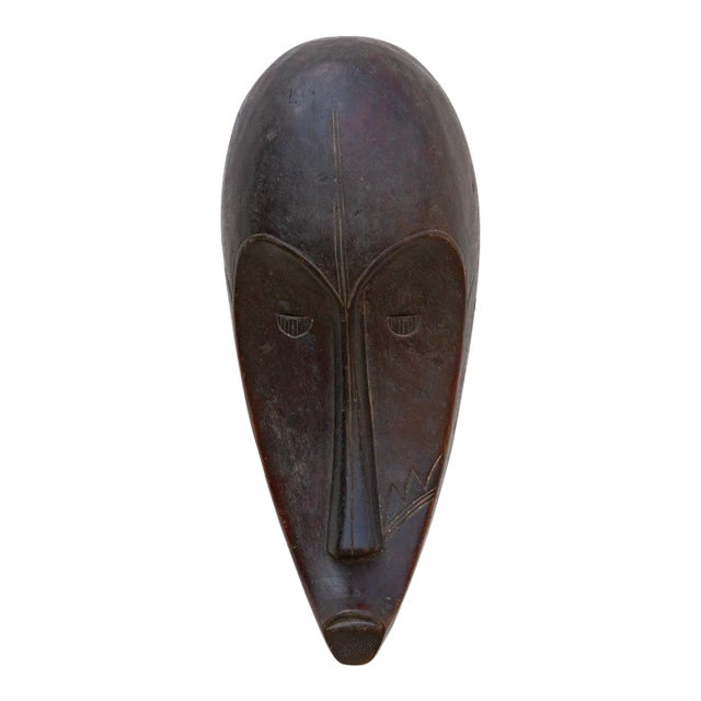 Dark Ebonized Fang Ngil Mask For Sale