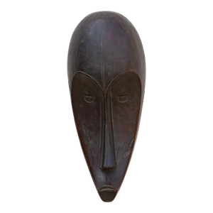 Dark Ebonized Fang Ngil Mask