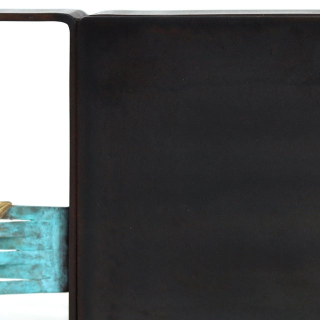 2020s Gentle Journey 3/25 - Limited Edition Contemporary Bronze and Iron Travel Sculpture For Sale - Image 5 of 9