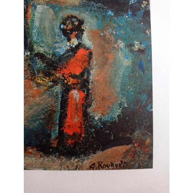 Georges Rouault, The Run to Egypt, Lithograph, 1988 For Sale - Image 3 of 4