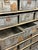 Vintage Sangham Storage Bins + Frame on Casters For Sale - Image 4 of 12