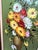 Mid-Century Modern Mid-Century Vintage Impressionist Floral Still Life Painting Signed "Garry" – Framed For Sale - Image 3 of 9