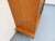Vintage 1950s/60s oak wardrobe, superb design in the style of René Gabriel or Roger Landault, splayed legs, ample storage:...