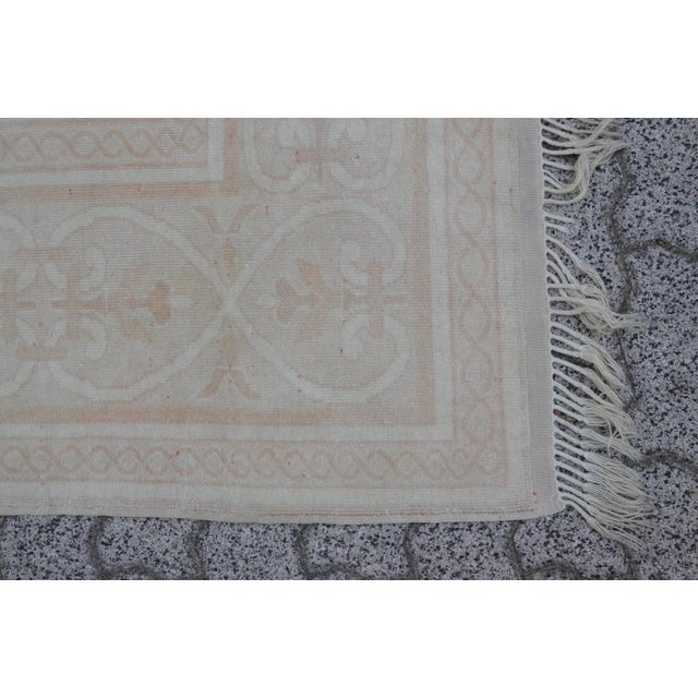 Tan 5x8 Turkish Anatolian Wool Rug For Sale - Image 8 of 11