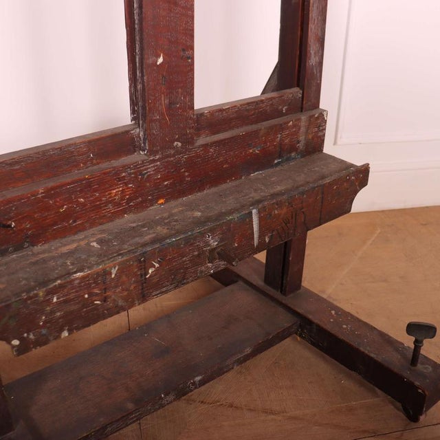 19th Century 19th Century Scottish Oak Easel, 1890s For Sale - Image 5 of 6