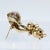 Modernist Biomorphic 14K Gold Yellow Diamond & Baroque Pearl Brooch or Pin For Sale - Image 10 of 10