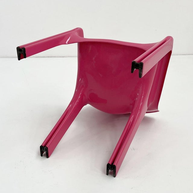 Pink Gaudi Armchair by Vico Magistretti for Artemide, 1984 For Sale - Image 10 of 12