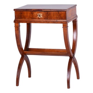 Biedermeier Sewing Table in Cherry by J. Danhauser, Austria, 1820s For Sale