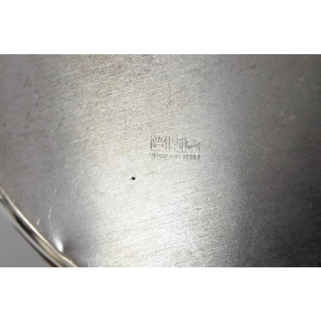 Vintage Sheffield Victorian Silver Plated Large Warmer Chafing Serving Dish For Sale - Image 15 of 16