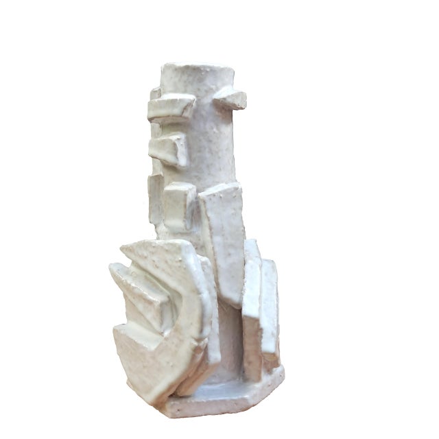 Pablo Picasso Contemporary Cubist Sculpture Ceramic Vase / Pablo Picasso For Sale - Image 4 of 12