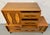 Mid-Century Two Piece Walnut and Burl Diamond Front High-Boy Dresser For Sale - Image 12 of 18